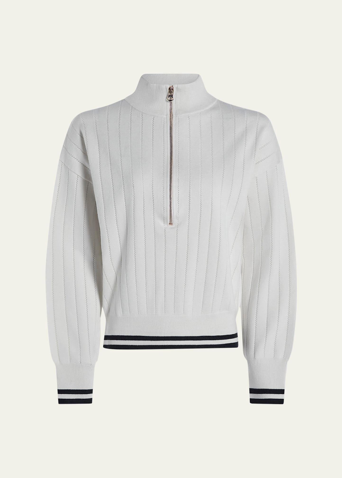 aliyah half-zip knit pullover
