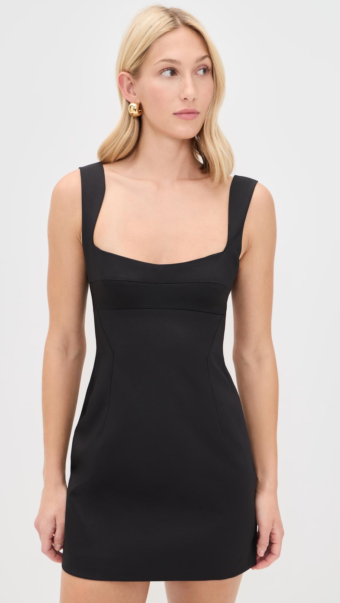 alizee structured mini dress