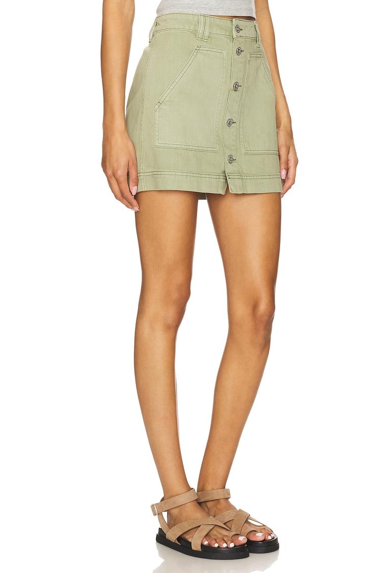 all buttoned up skirt