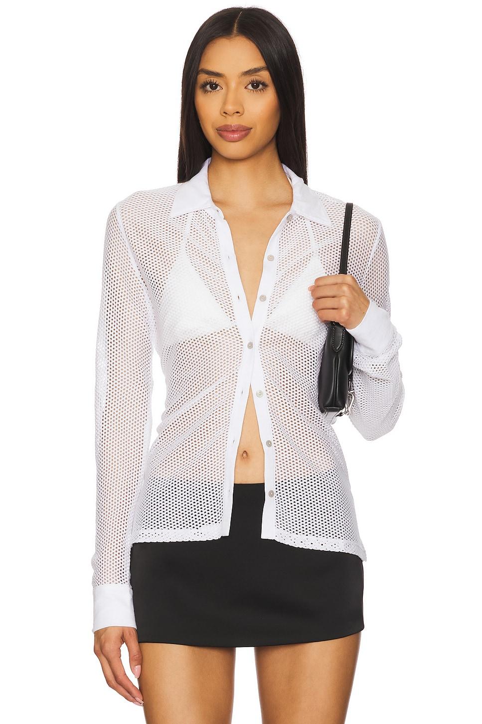 all fishnet shirt