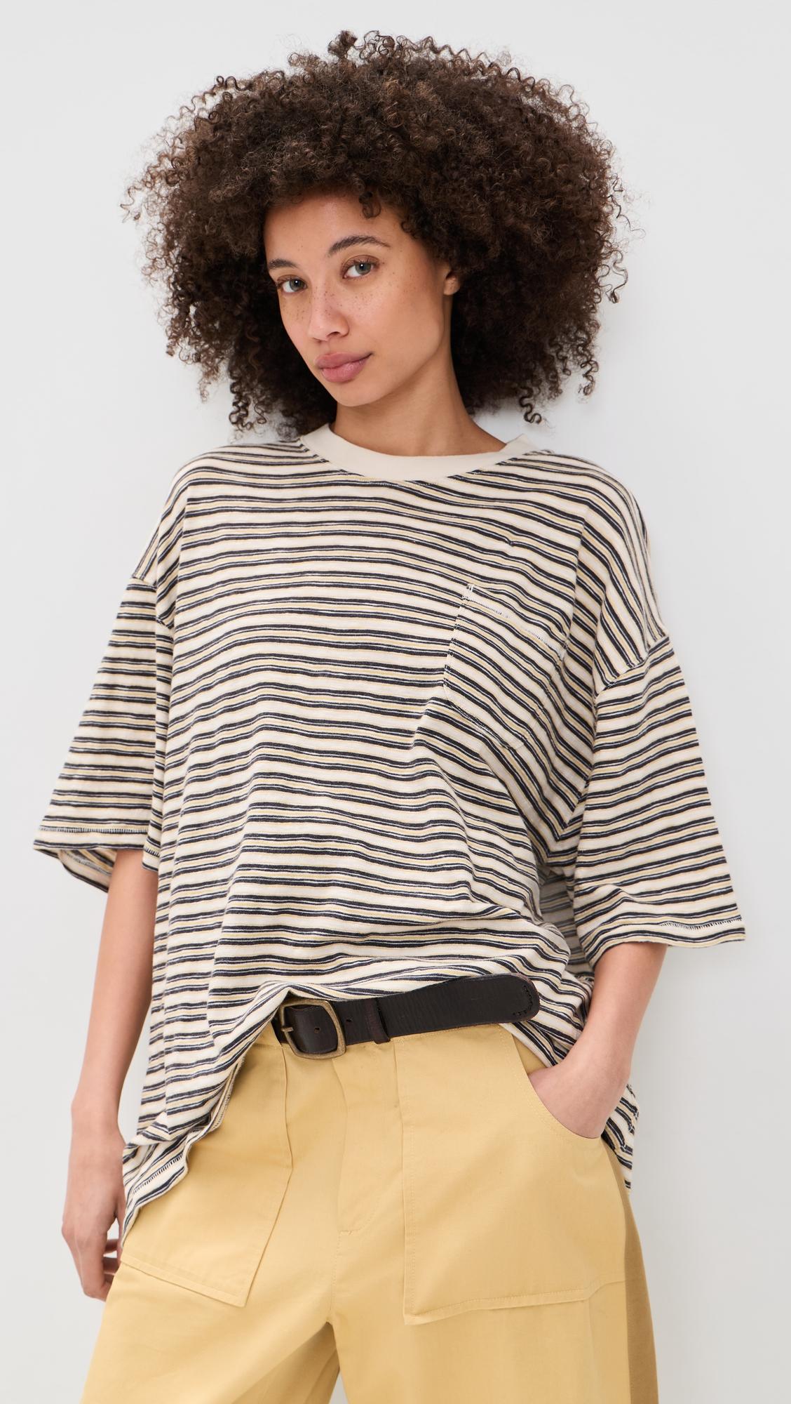 all love oversized pocket tee