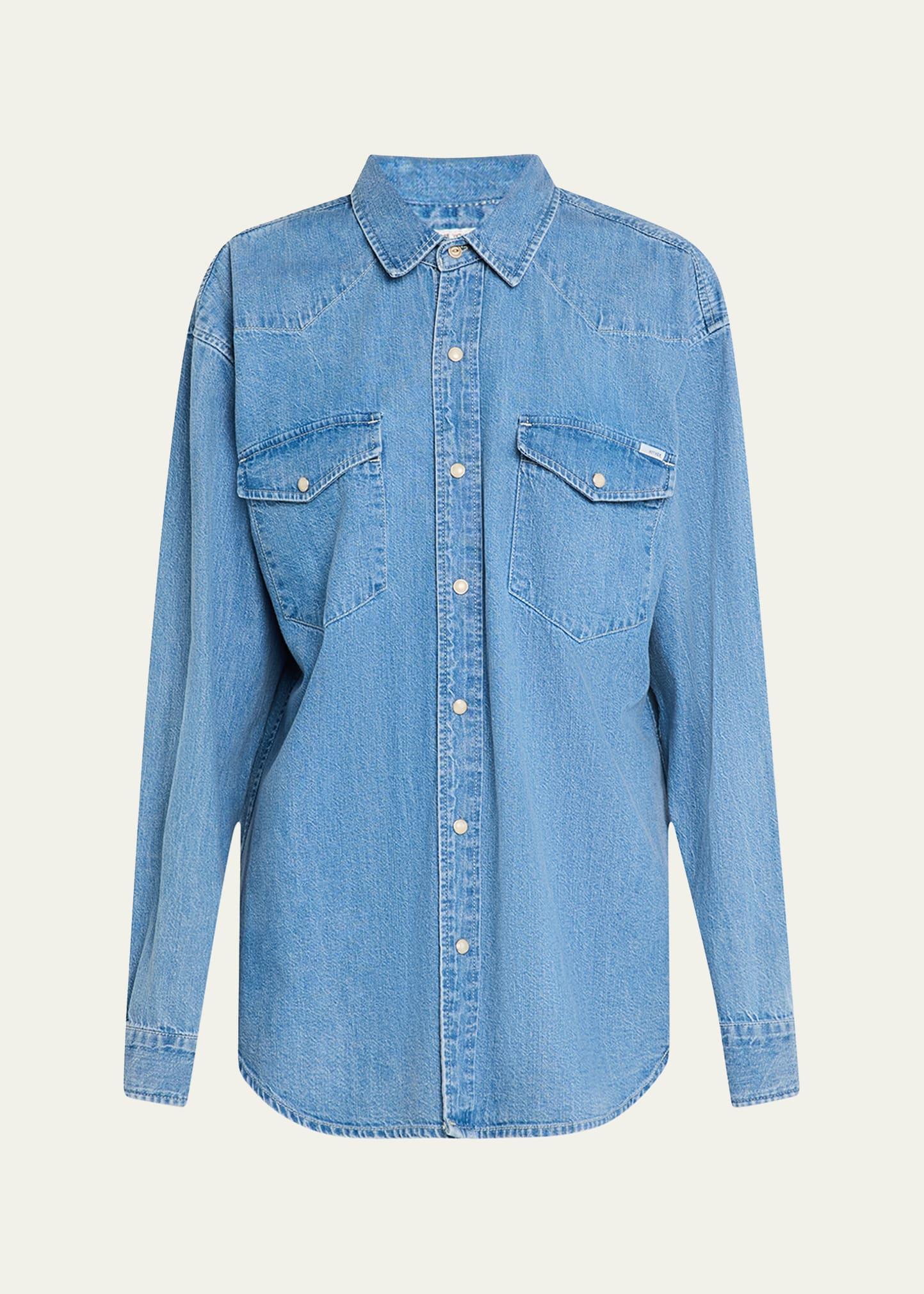 all my exes denim shirt
