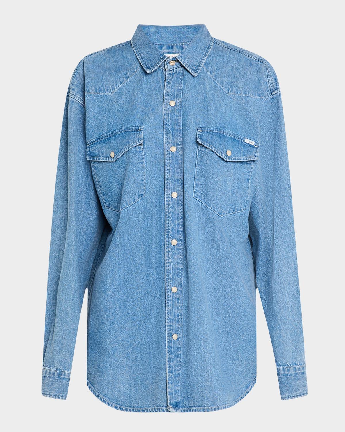 all my exes denim shirt