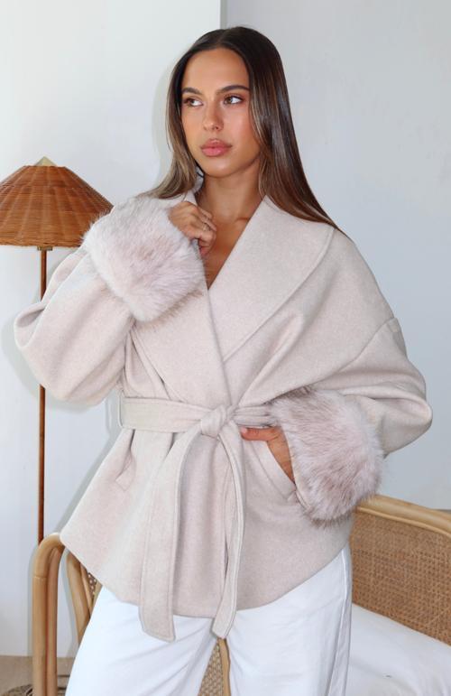 all my friends jacket beige