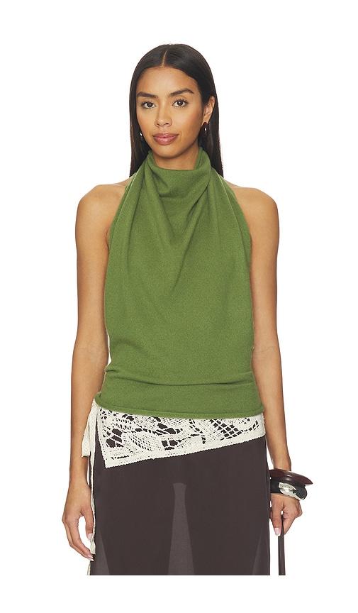 all my love x revolve tara shawl top in green.