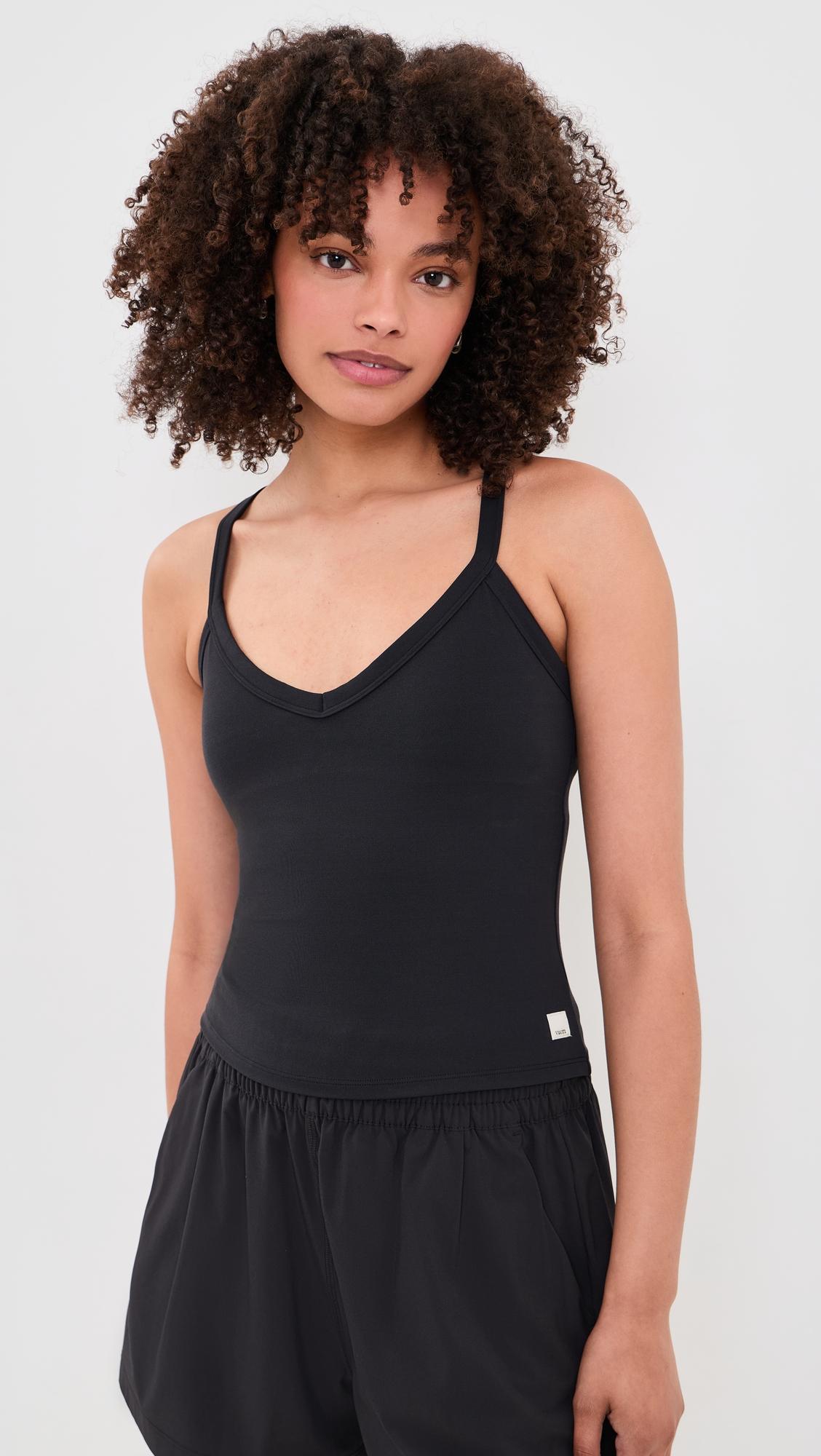all the form v neck tank