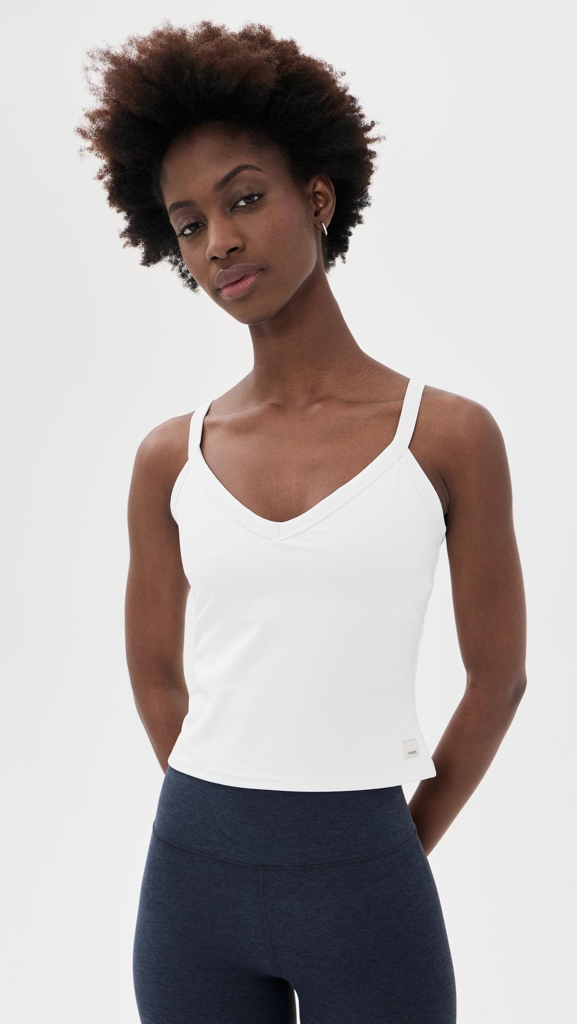 all the form v neck tank