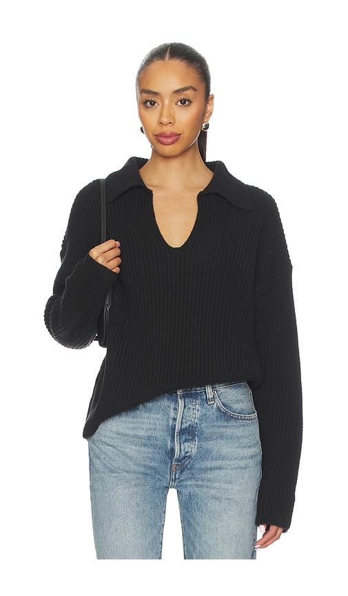 all the ways alana sweater in black.