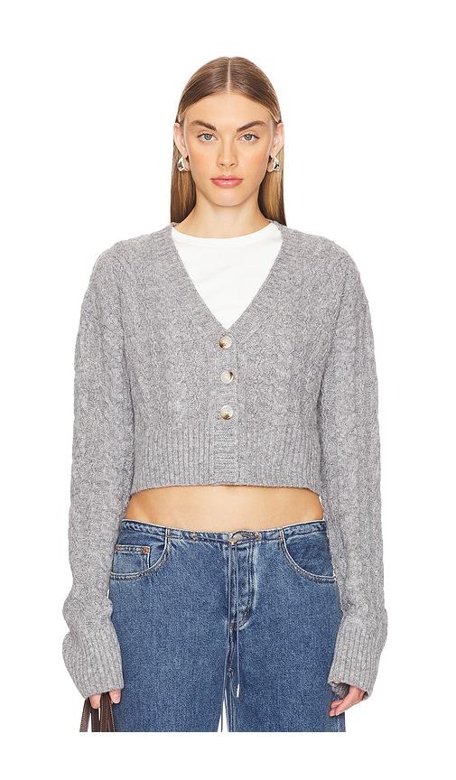 all the ways bailey cardigan in light grey.