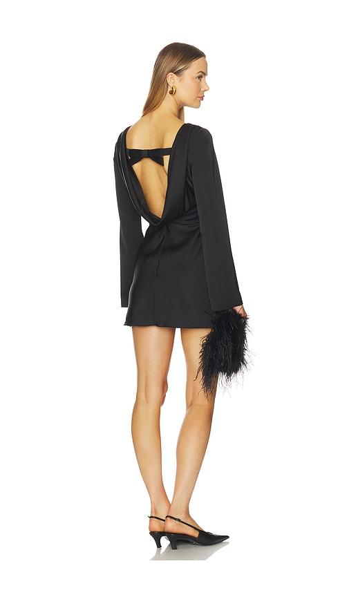 all the ways chelsea mini dress in black.