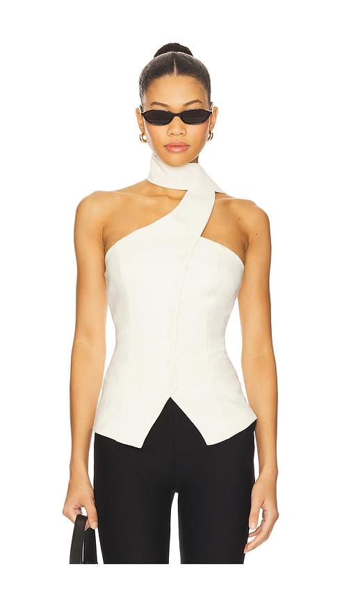 all the ways courtney top in beige.