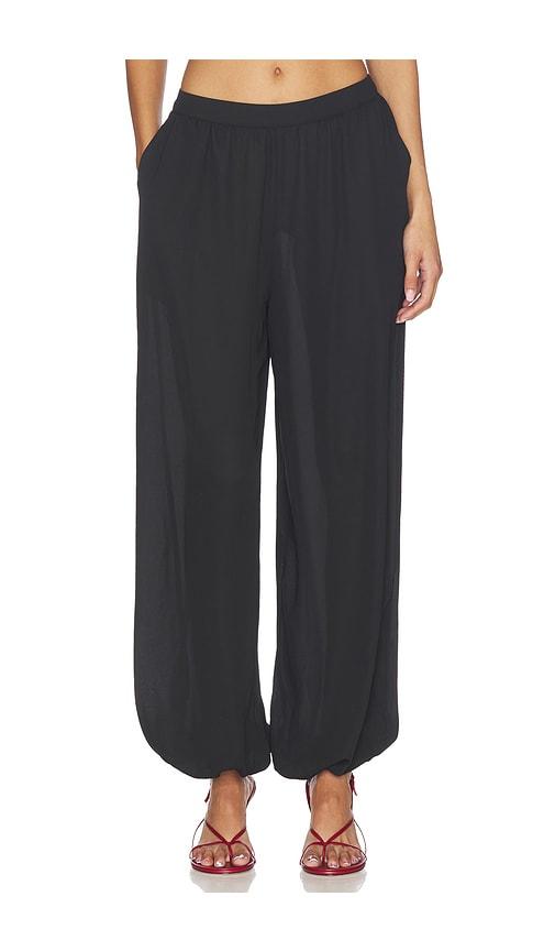 all the ways dovie balloon pant in black.