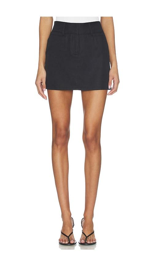 all the ways eliana skirt in black.