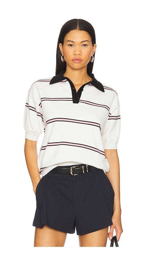 all the ways francesca polo top in ivory.