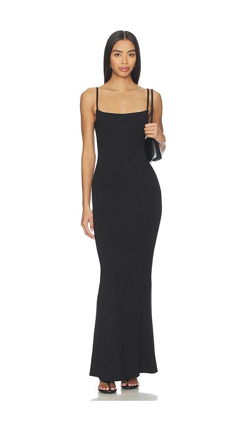 all the ways indie maxi dress in black.
