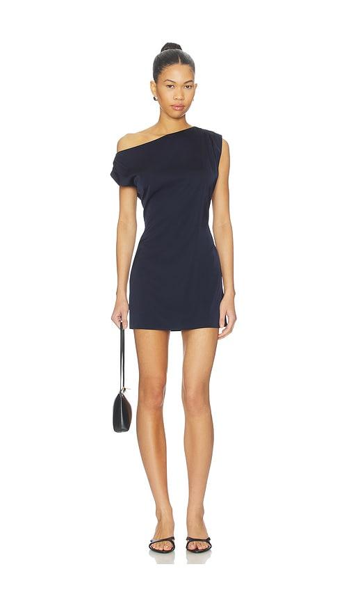all the ways itzyana mini dress in navy.