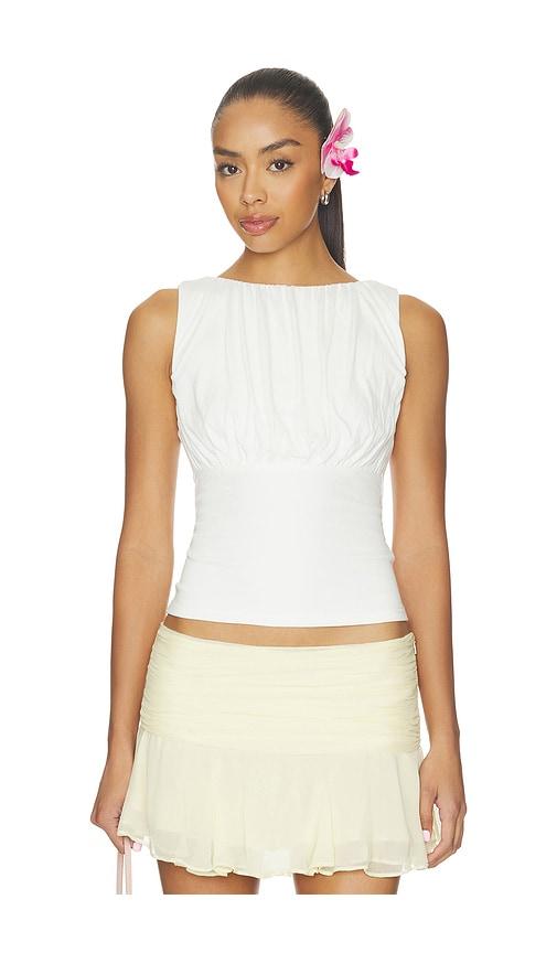 all the ways jemima top in white.