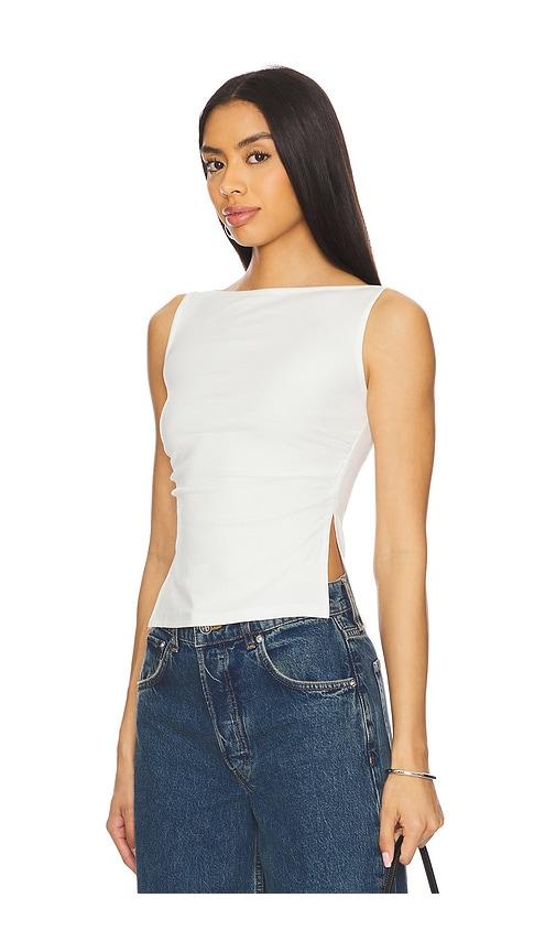 all the ways jessica top in white.