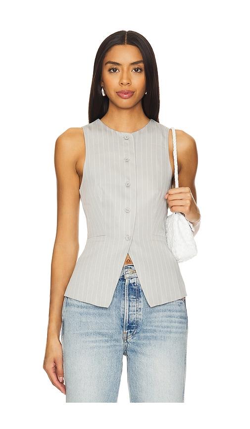all the ways jianna vest in grey.
