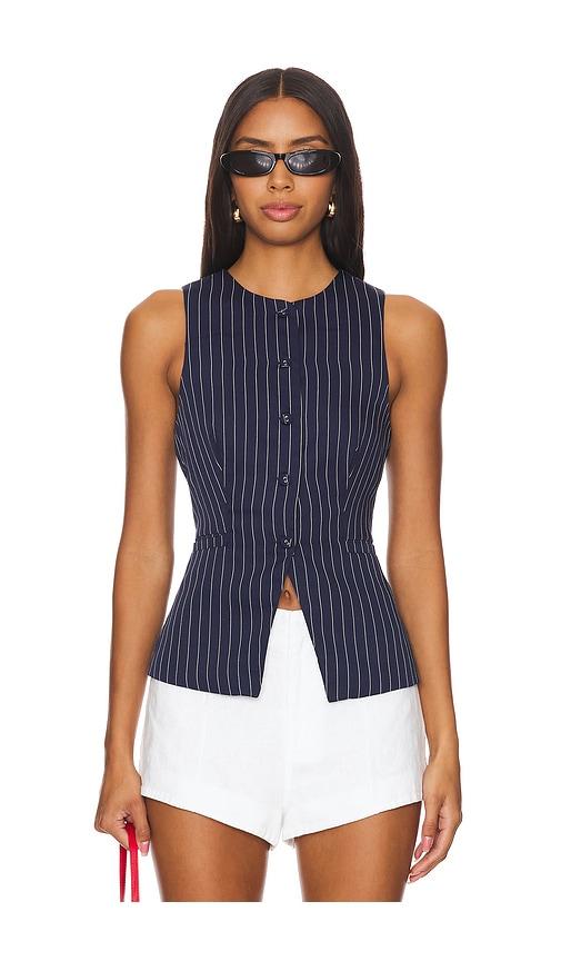 all the ways jianna vest in navy.