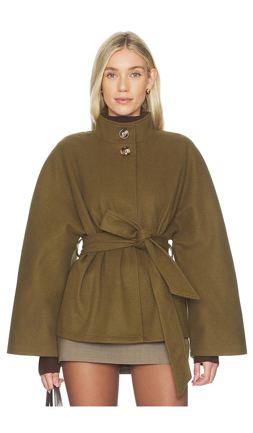 all the ways jimun tie jacket in olive.
