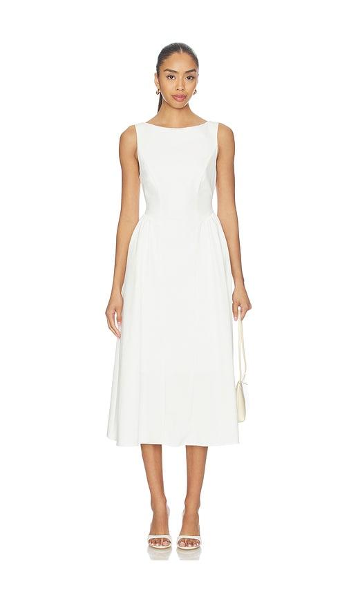 all the ways julie maxi dress in white.