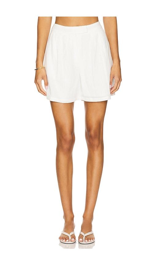 all the ways katy short in white.