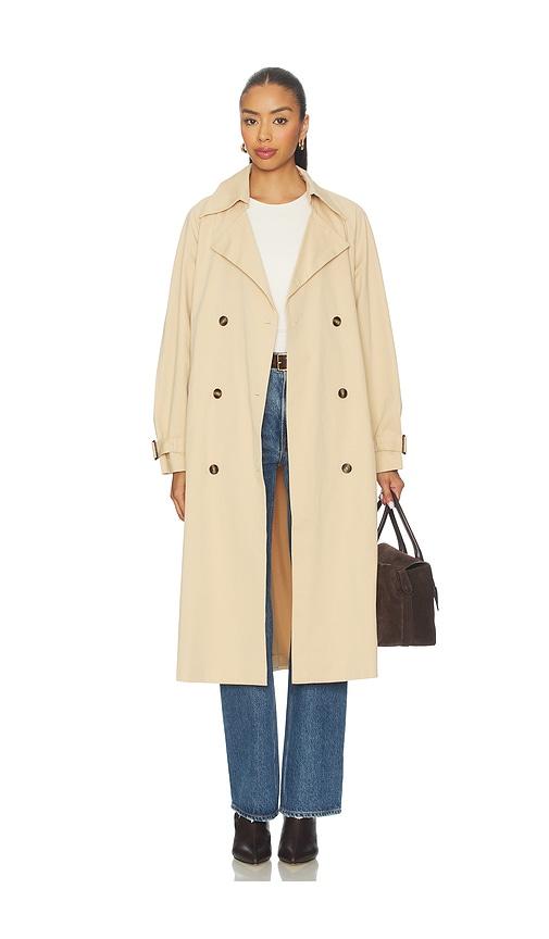 all the ways kendall trench coat in brown.