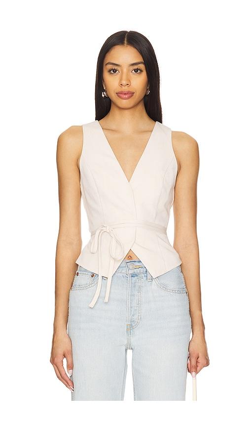 all the ways kenny vest in beige.