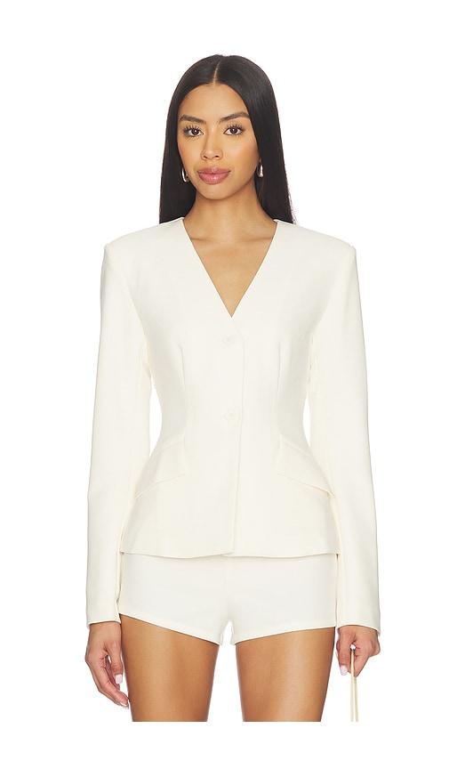 all the ways kourtney blazer in ivory.