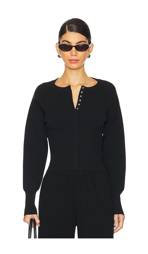 all the ways kourtney cardigan in black.