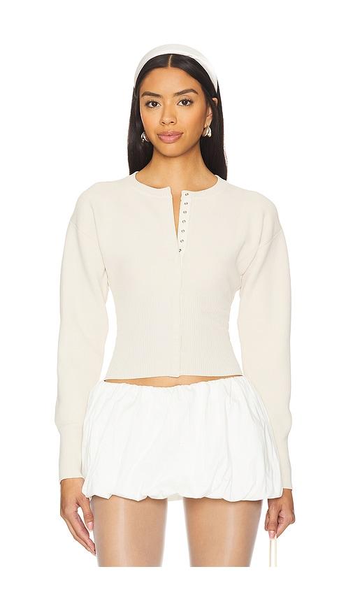 all the ways kourtney cardigan in ivory.