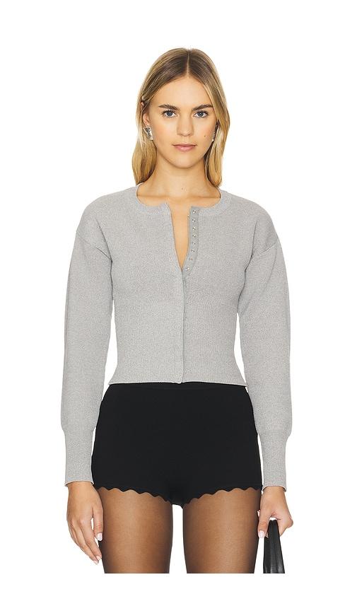 all the ways kourtney cardigan in light grey.