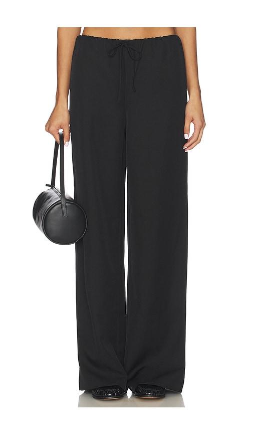 all the ways louisa drawstring pant in black.