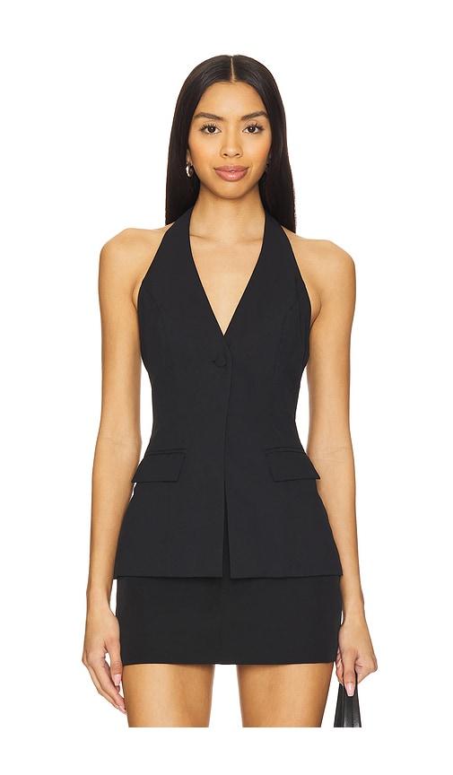 all the ways natalyna vest in black.