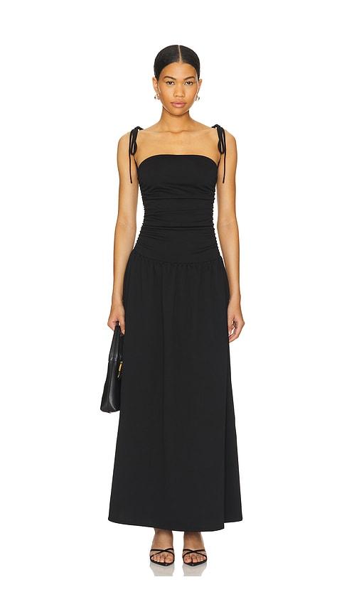 all the ways orelia maxi dress in black.