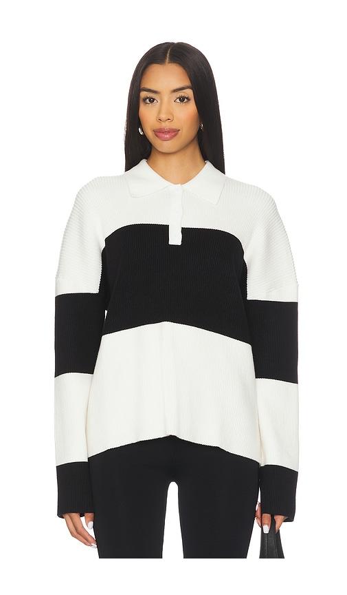 all the ways penlee sweater in white,black.