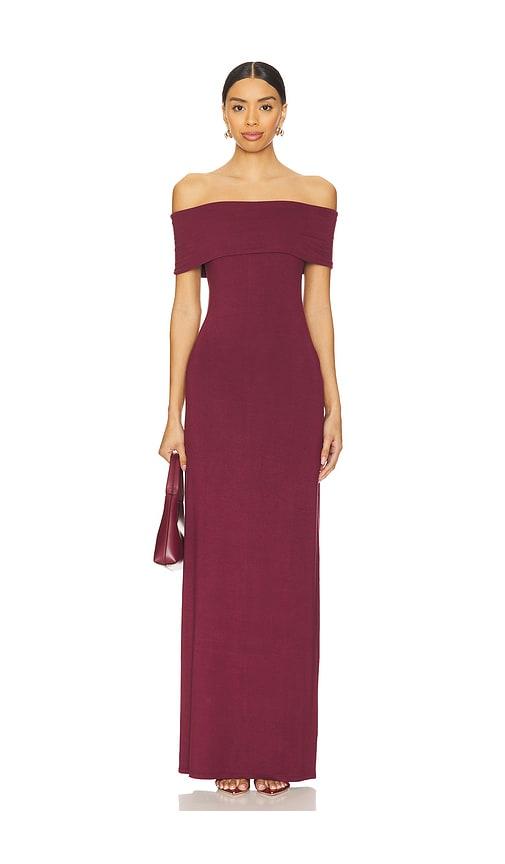 all the ways sienna maxi dress in burgundy.