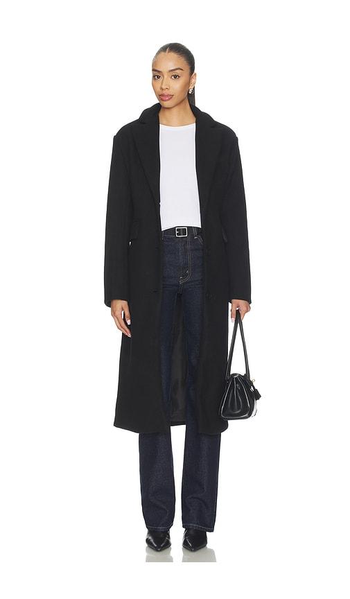 all the ways whitney coat in black.