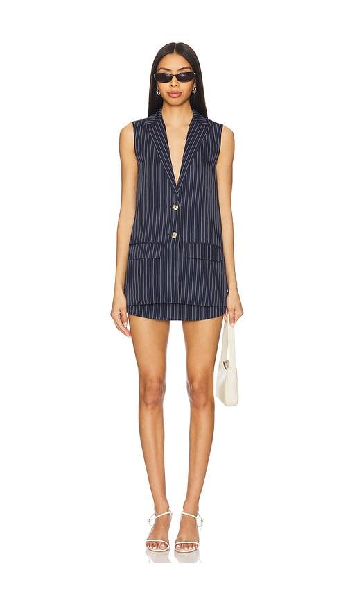 all the ways zoe skirt set in navy.