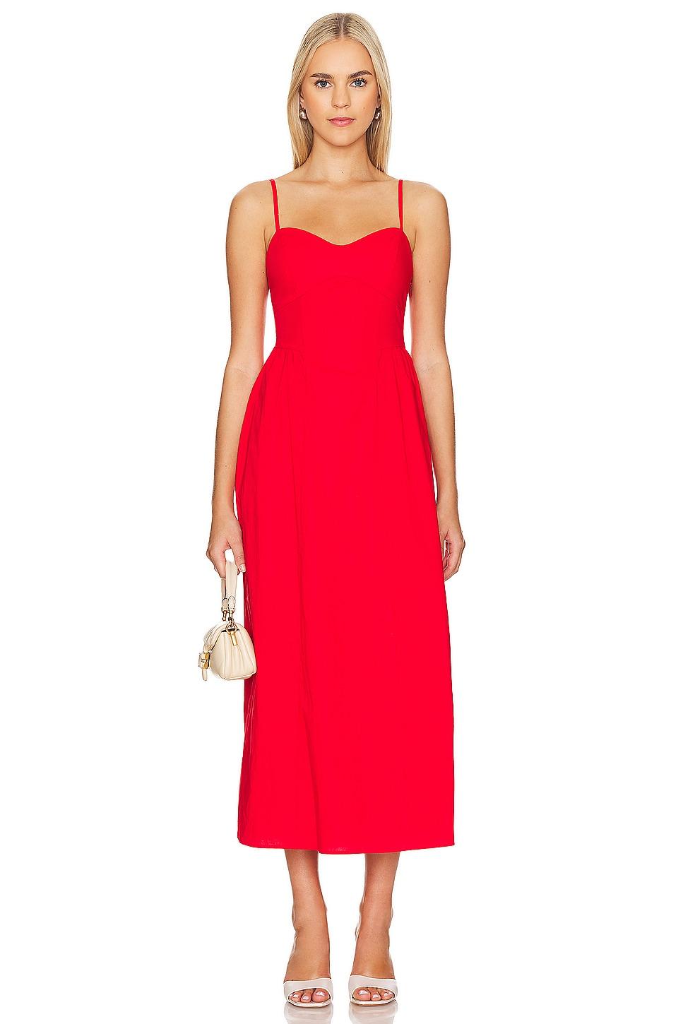 allegra midi dress