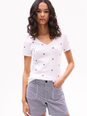 allover flag v-neck favorite t-shirt