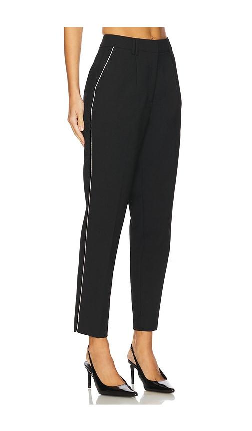 allsaints atlas krys trouser in black.