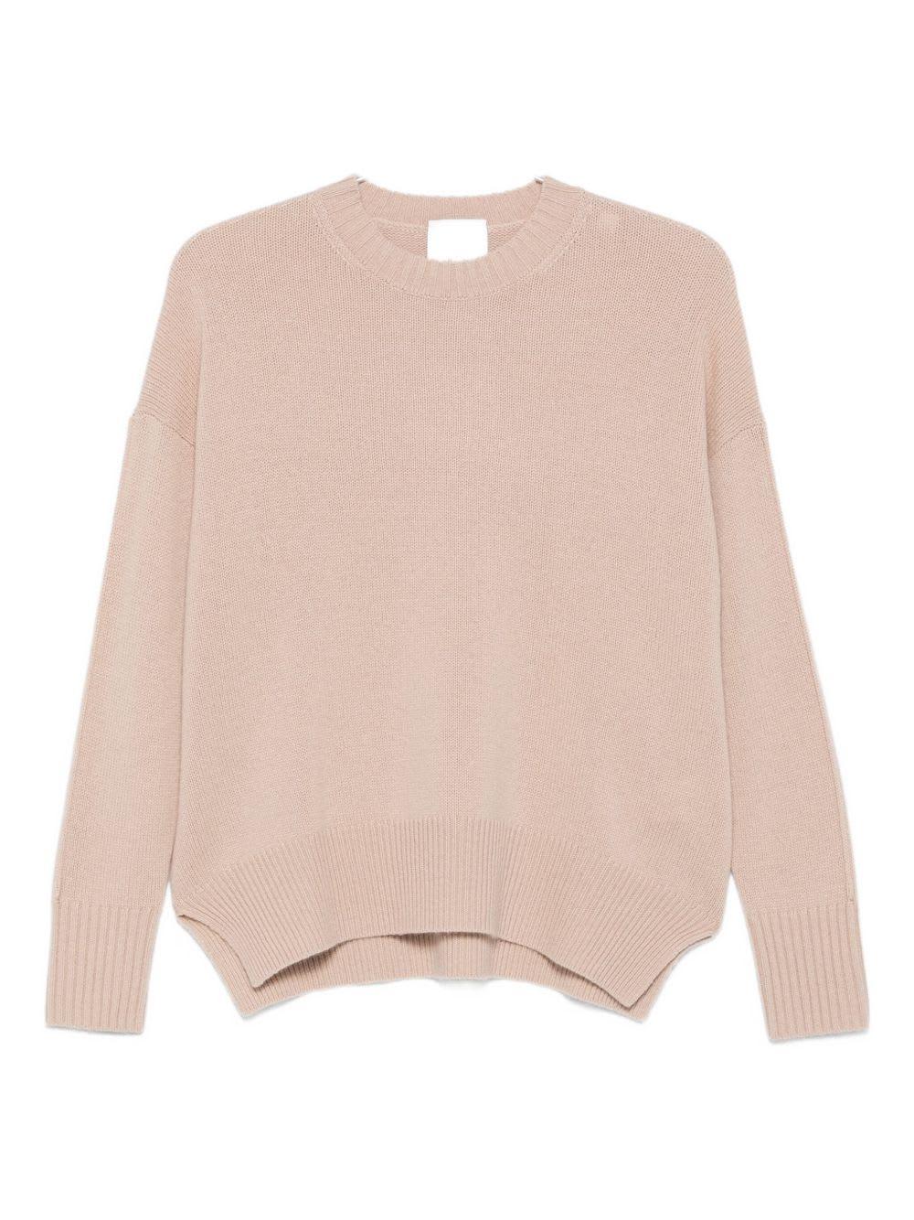 allude beige cashmere sweater