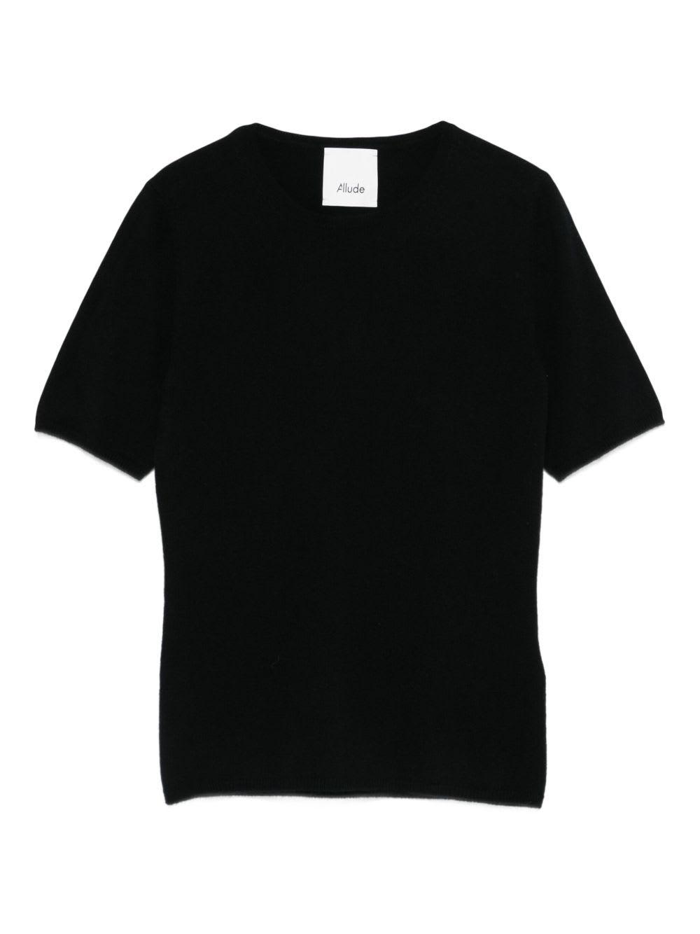 allude black cashmere sweater