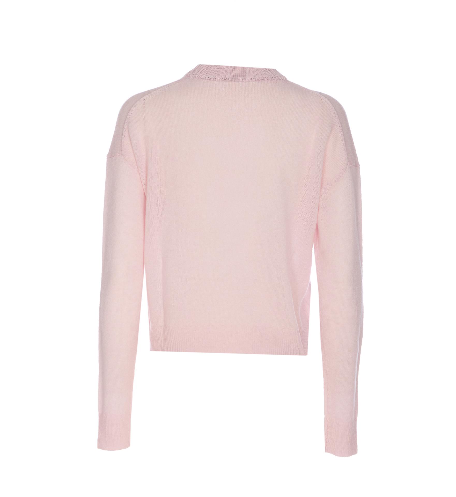 allude sweaters pink virgin wool cashmere - women