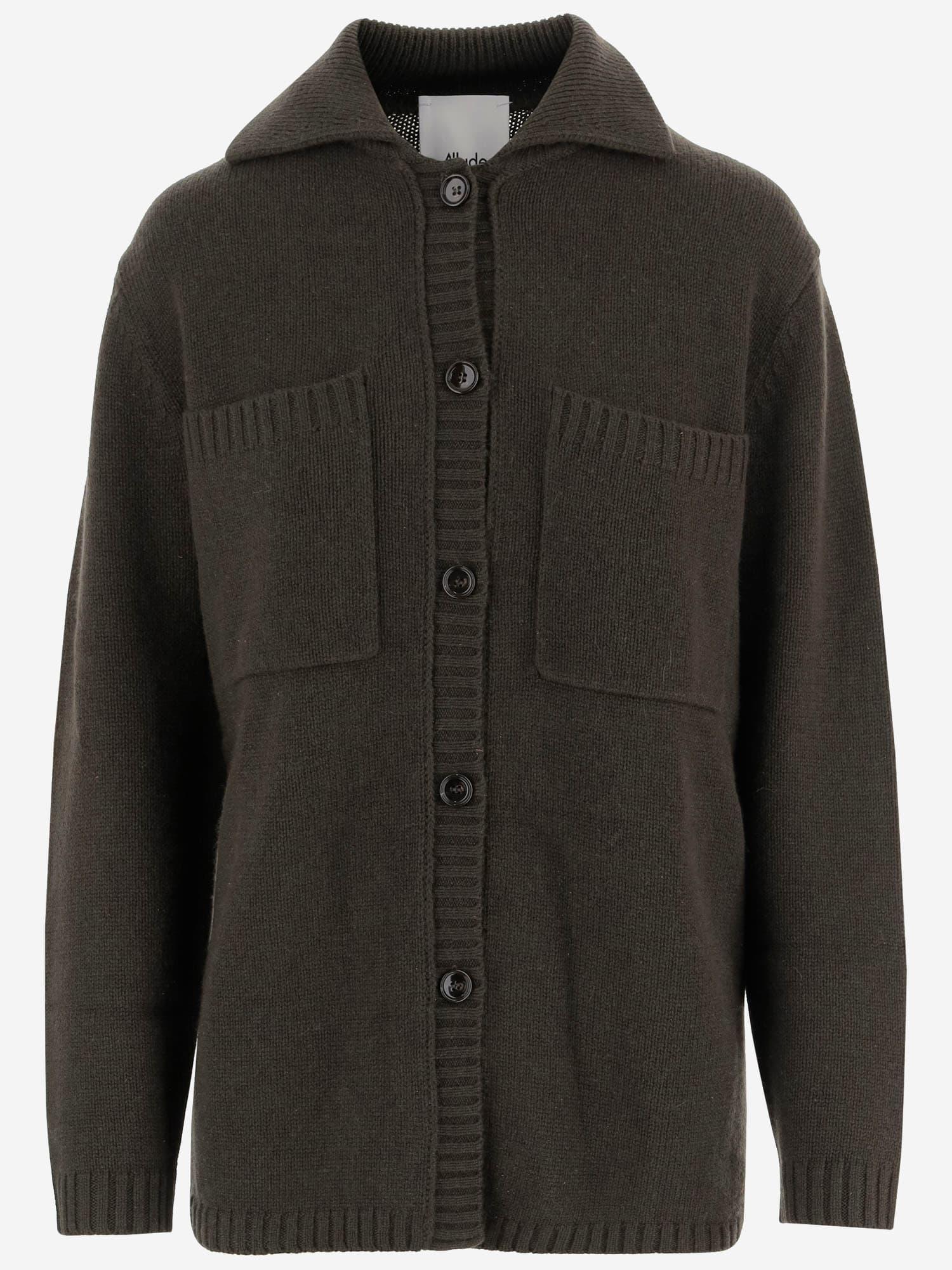allude wool and cashmere cardigan