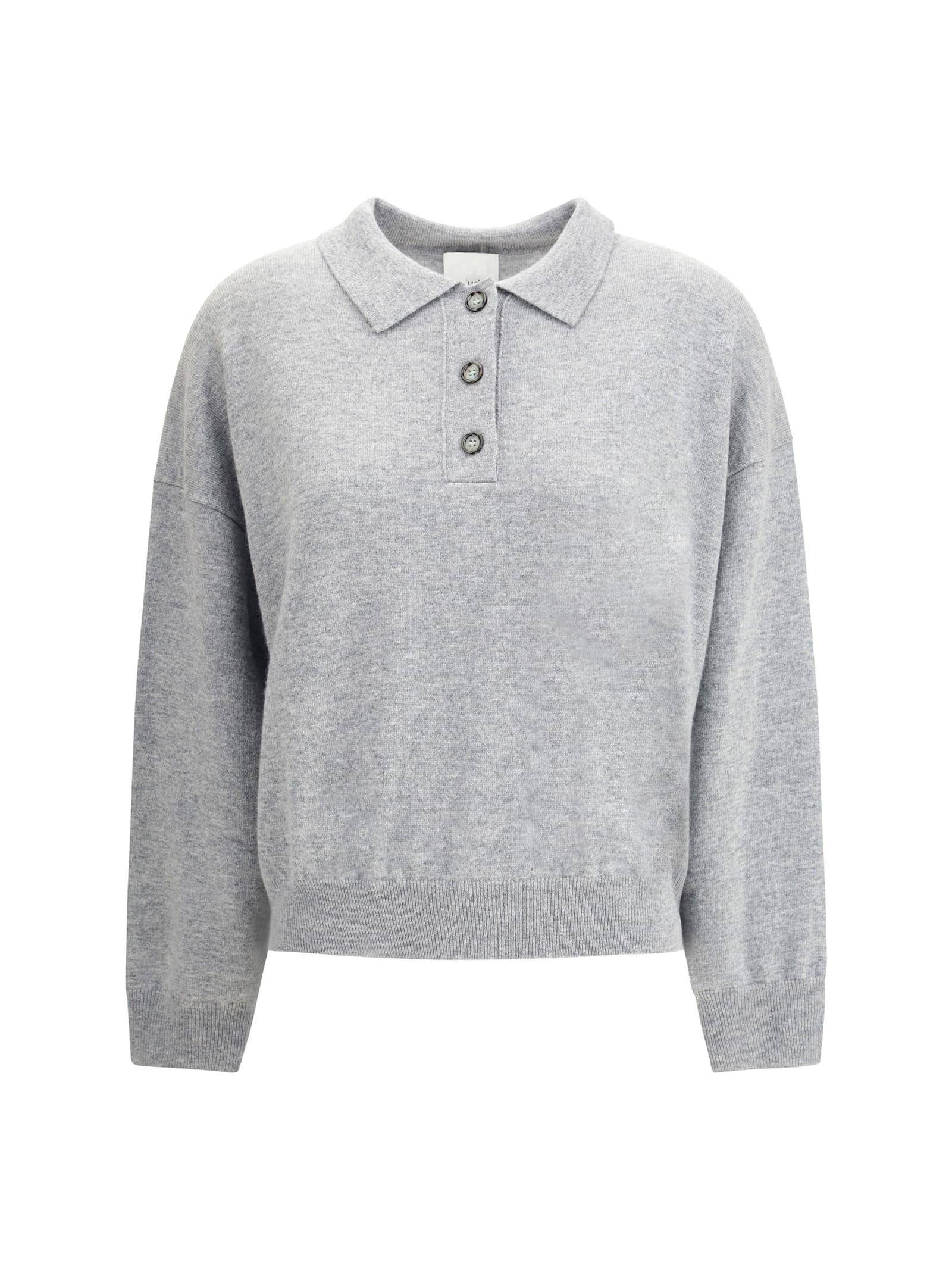 allude wool polo sweater