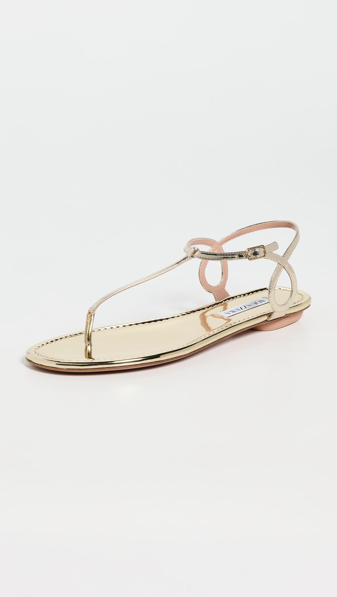 almost bare sandal flats