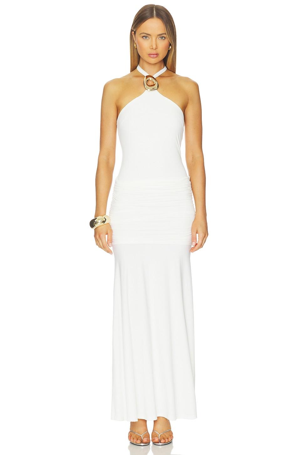 alola halter maxi dress